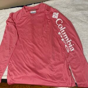 Columbia Omni-Shade Pink Shirt